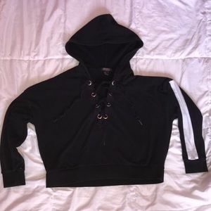 A Black hoodie